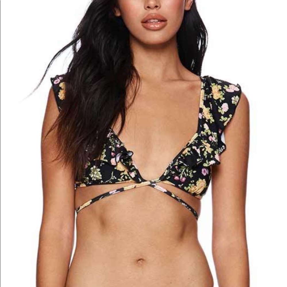 Beach Bunny Casablanca Scarlett Wrap Top
